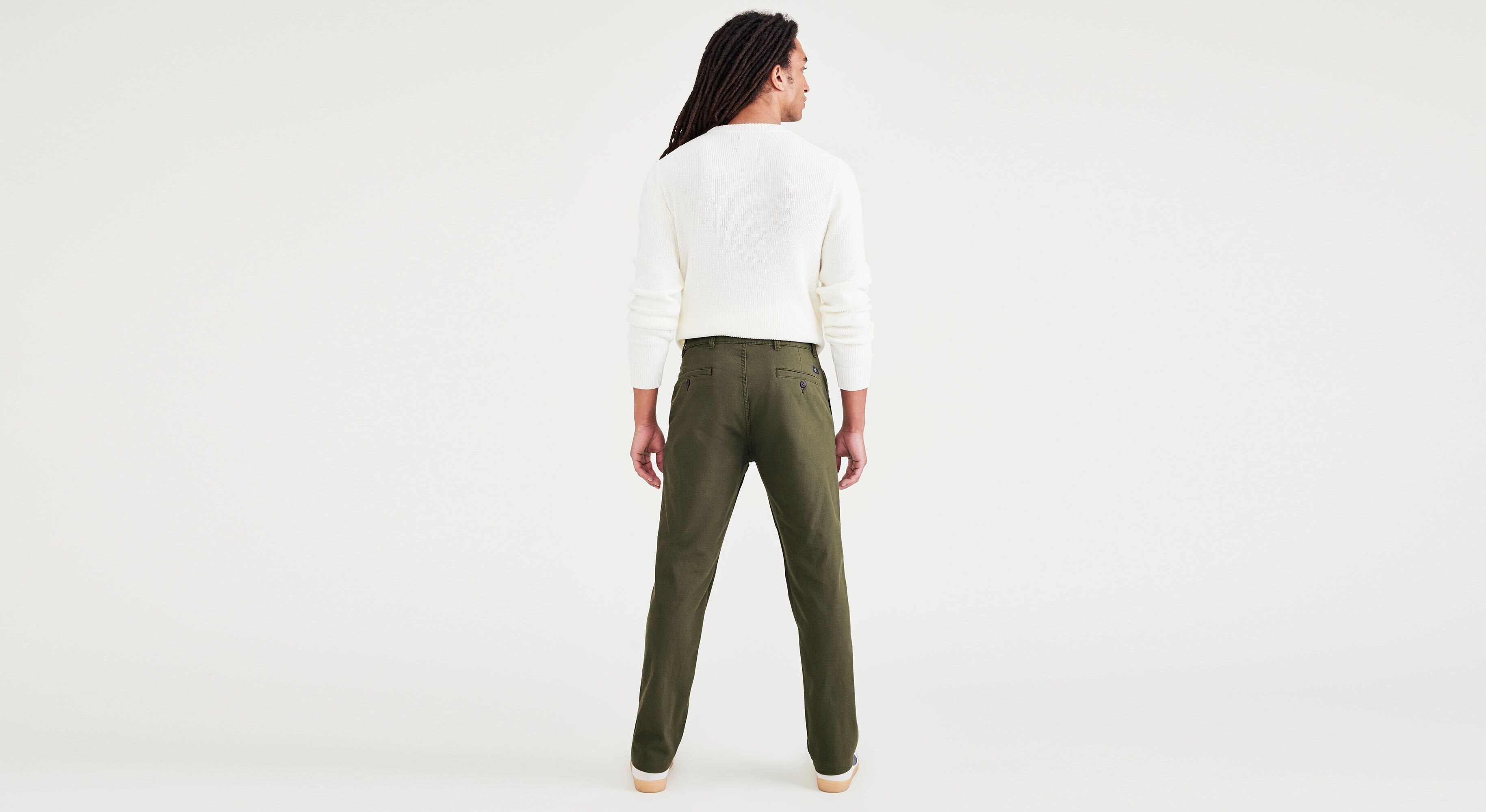 Smart 360 Flex Yeşil Ultimate Slim Fit Chino Pantolon