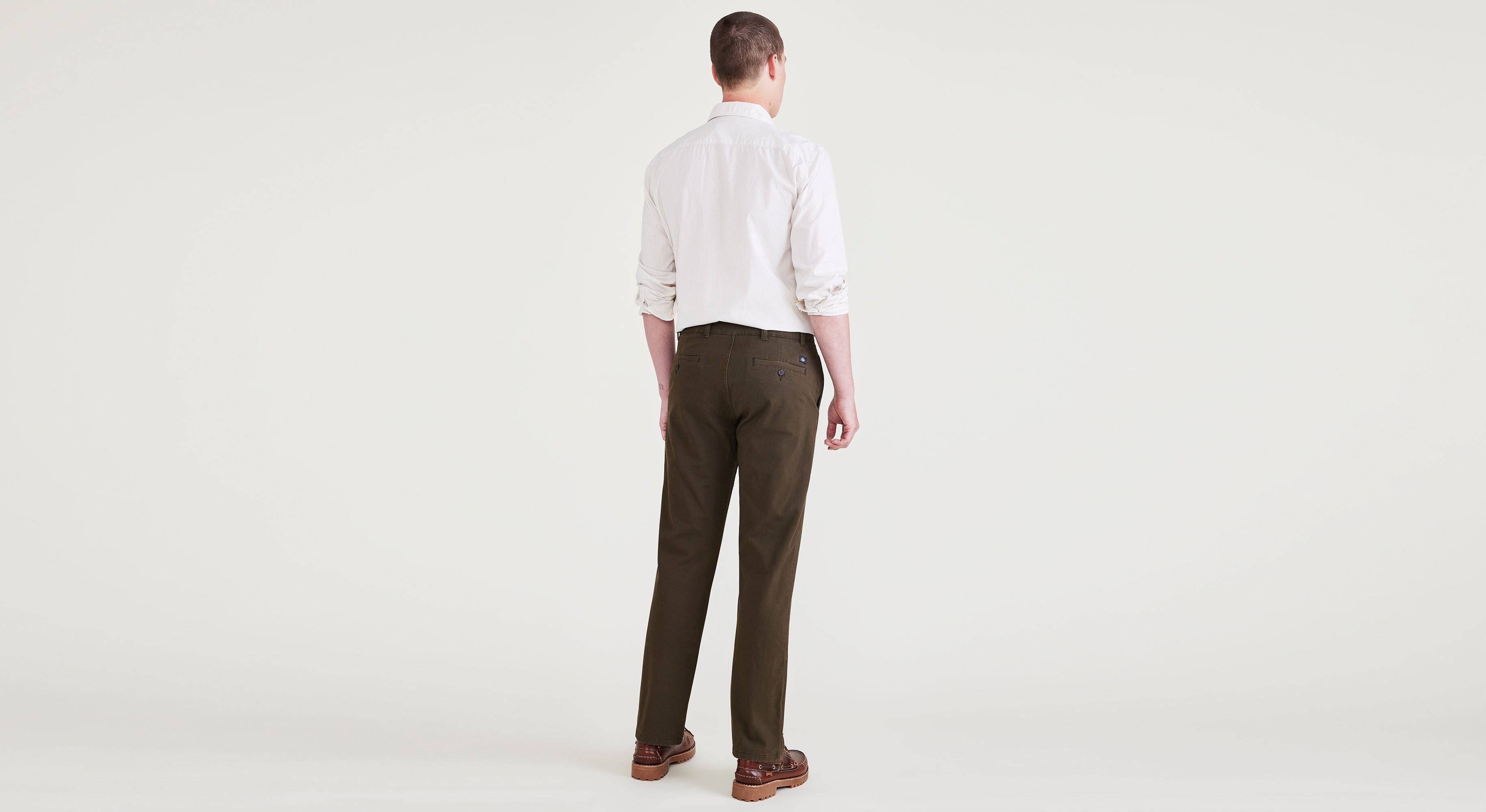 Smart 360 Flex Kahverengi Ultimate Slim Fit Chino Pantolon