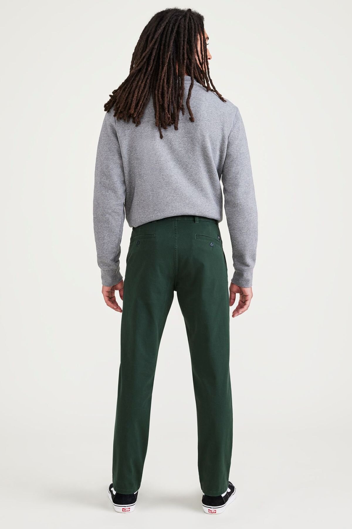 Smart 360 Flex Yeşil Ultimate Slim Fit Chino Pantolon