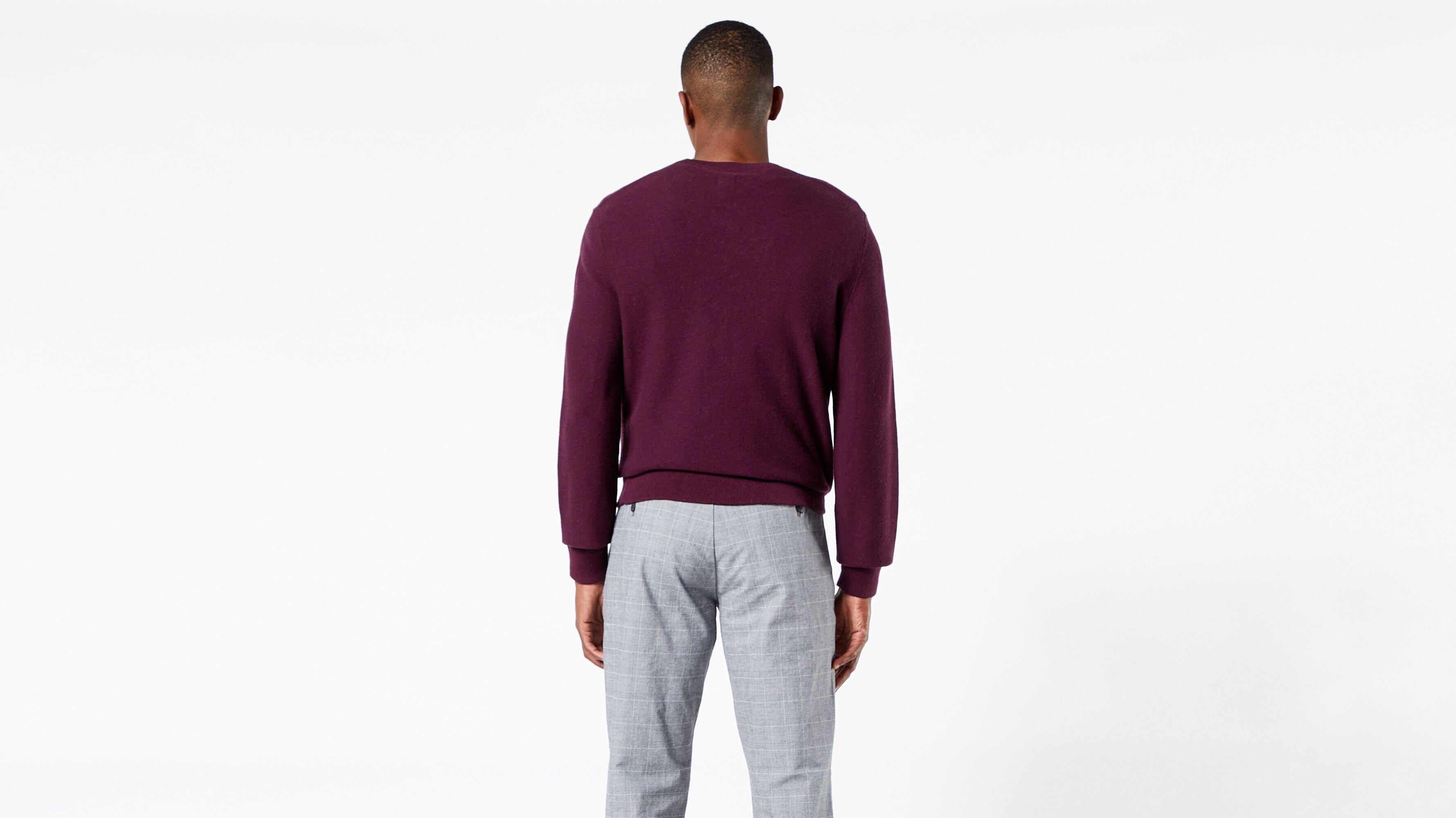 Merino Bisiklet Yaka Kazak