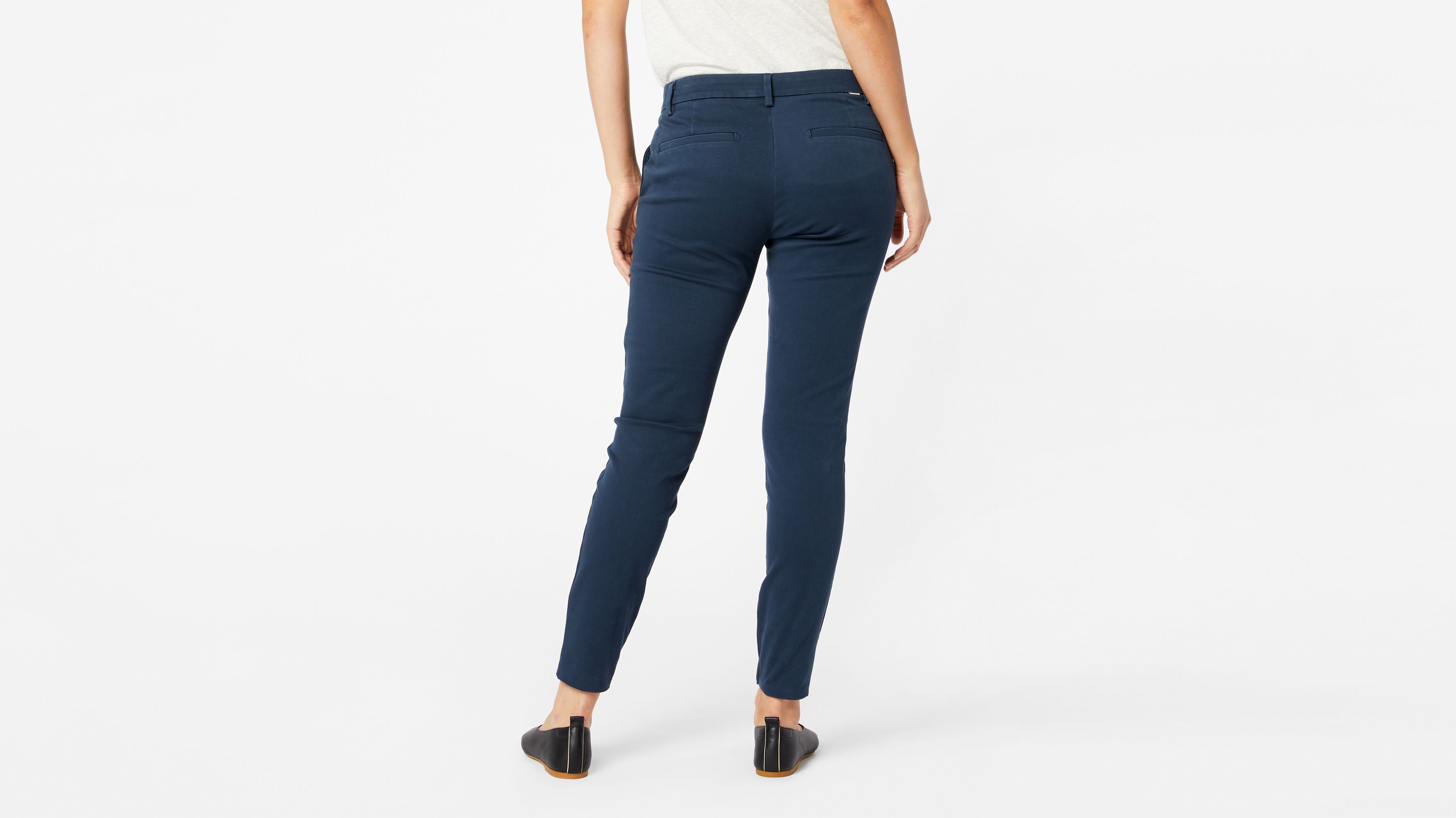 Weekend Chino Lacivert Skinny Fit Pantolon