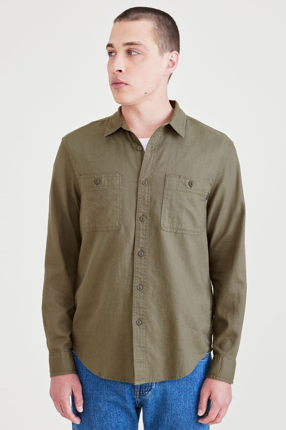 Work Shirt Yeşil Gömlek