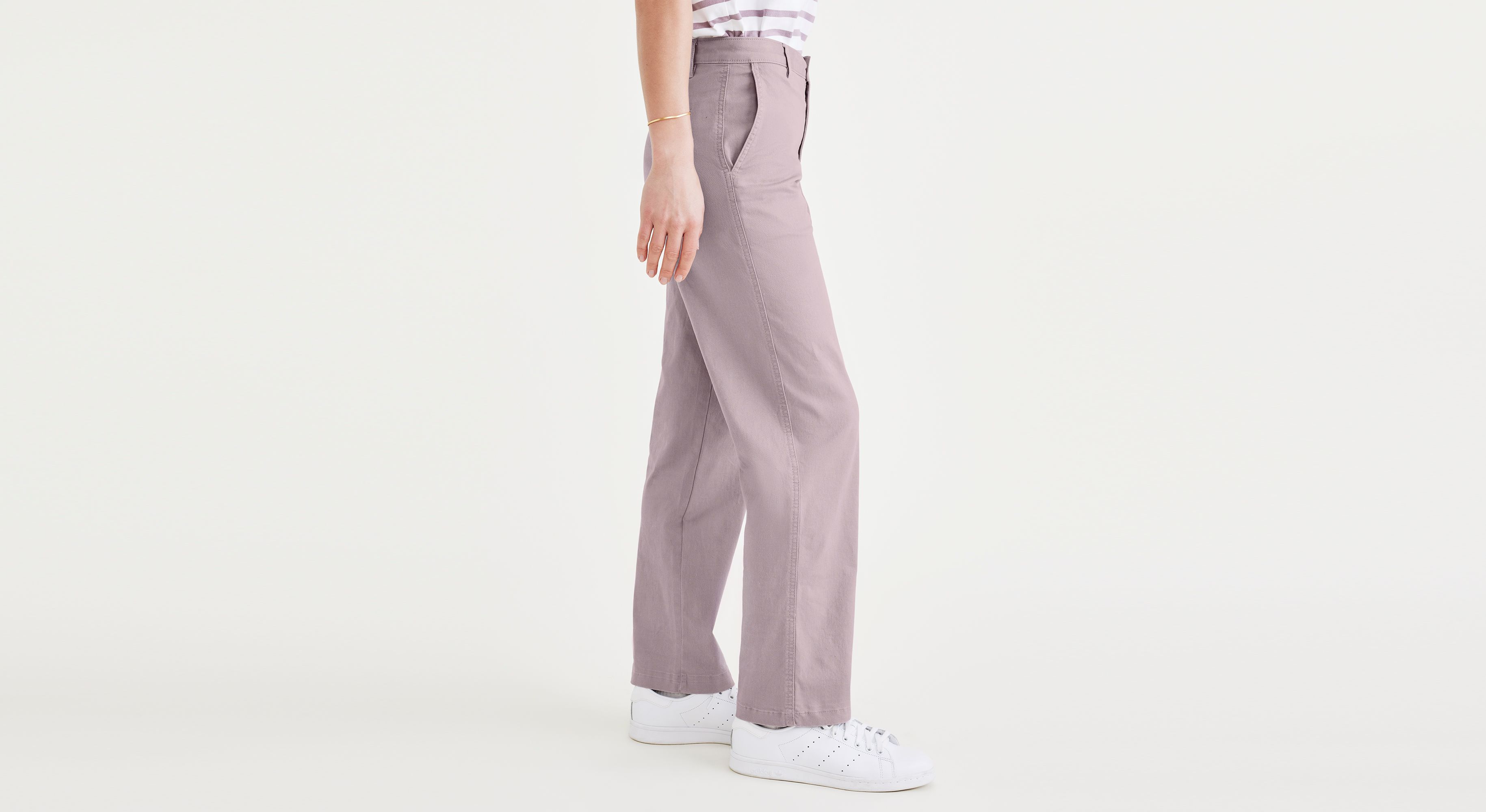 Original Khaki High Straight Fit Pantolon