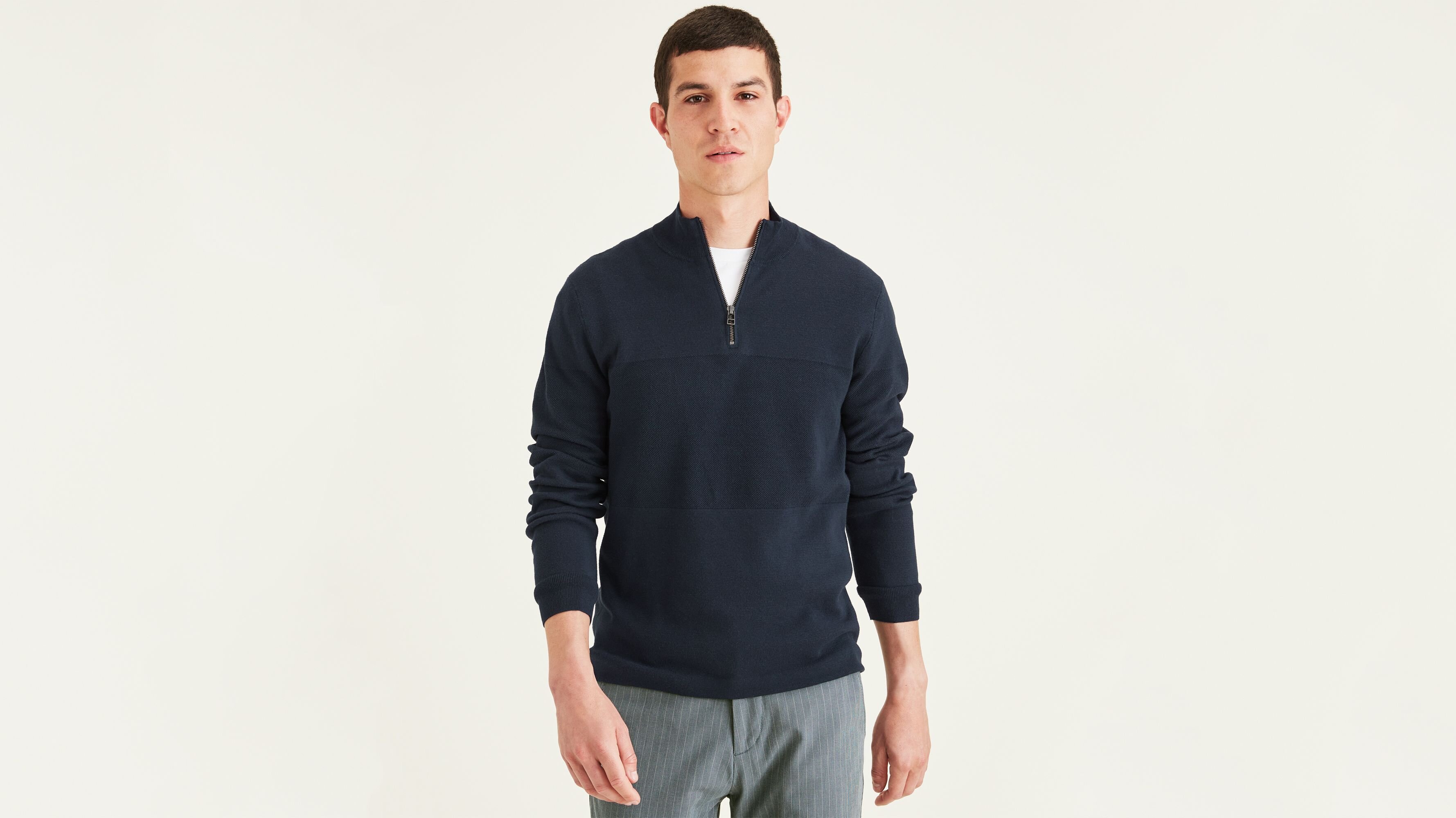 1/4 Fermuarlı Kazak