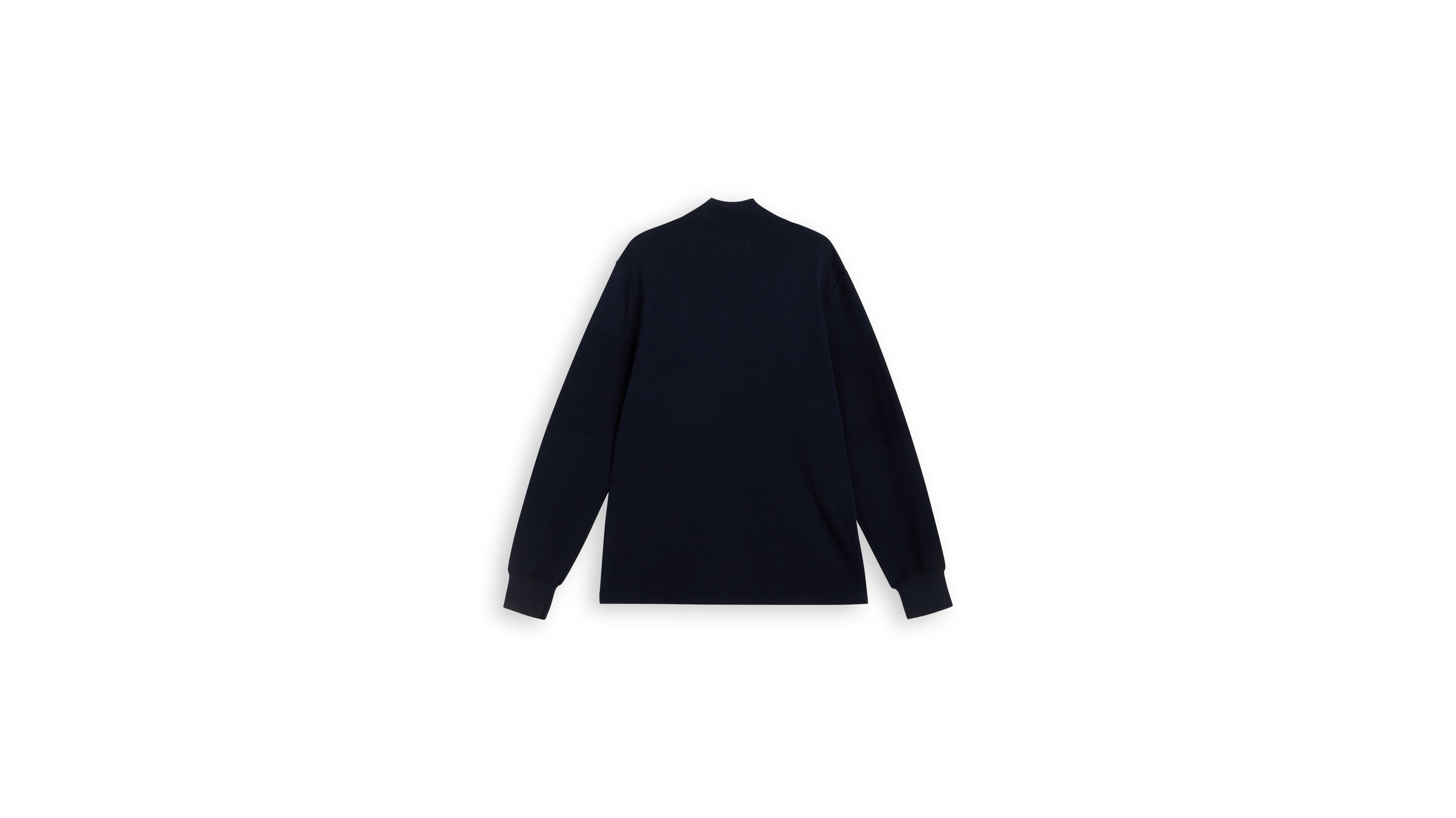 1/4 Fermuarlı Lacivert Kazak