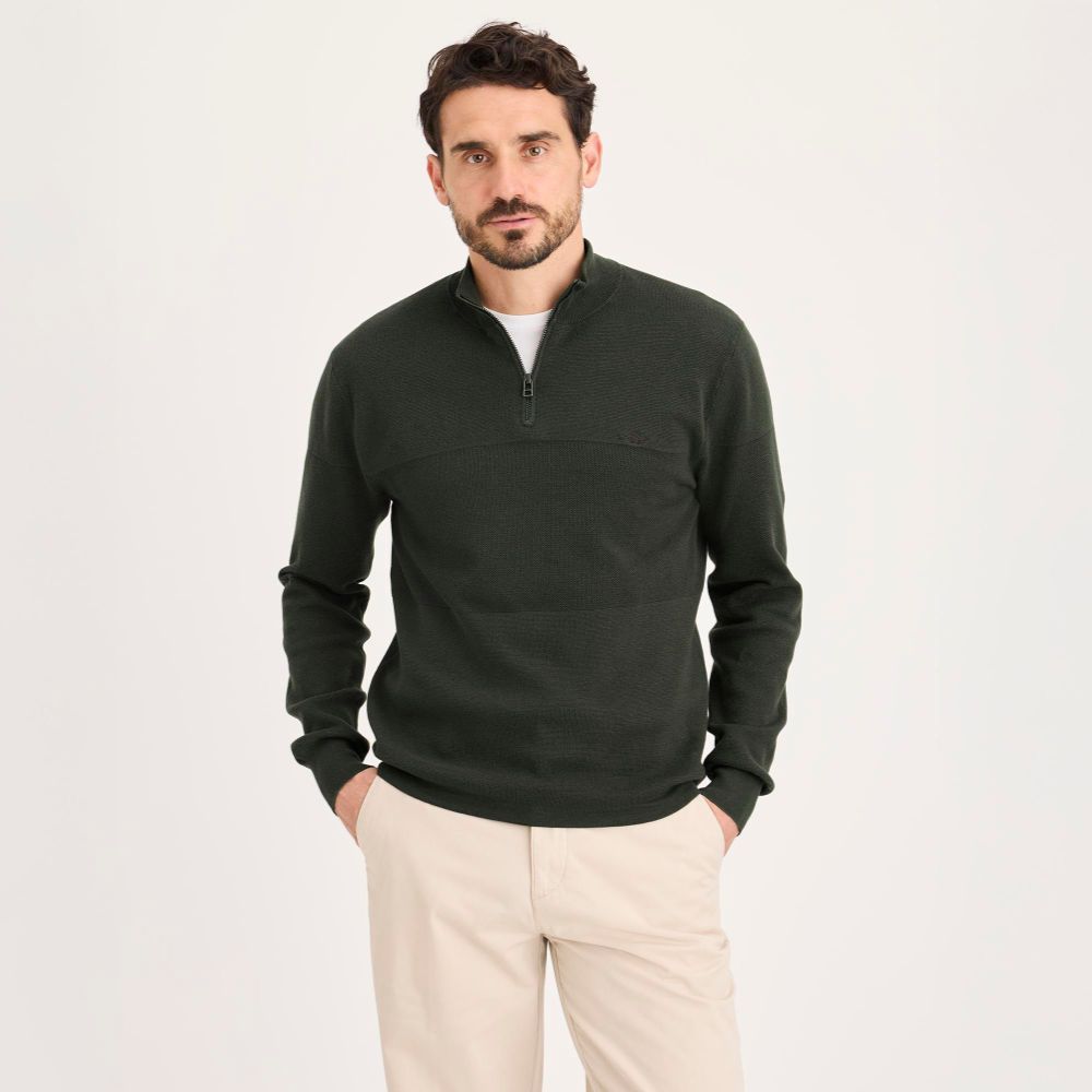 1/4 Fermuarlı Kazak