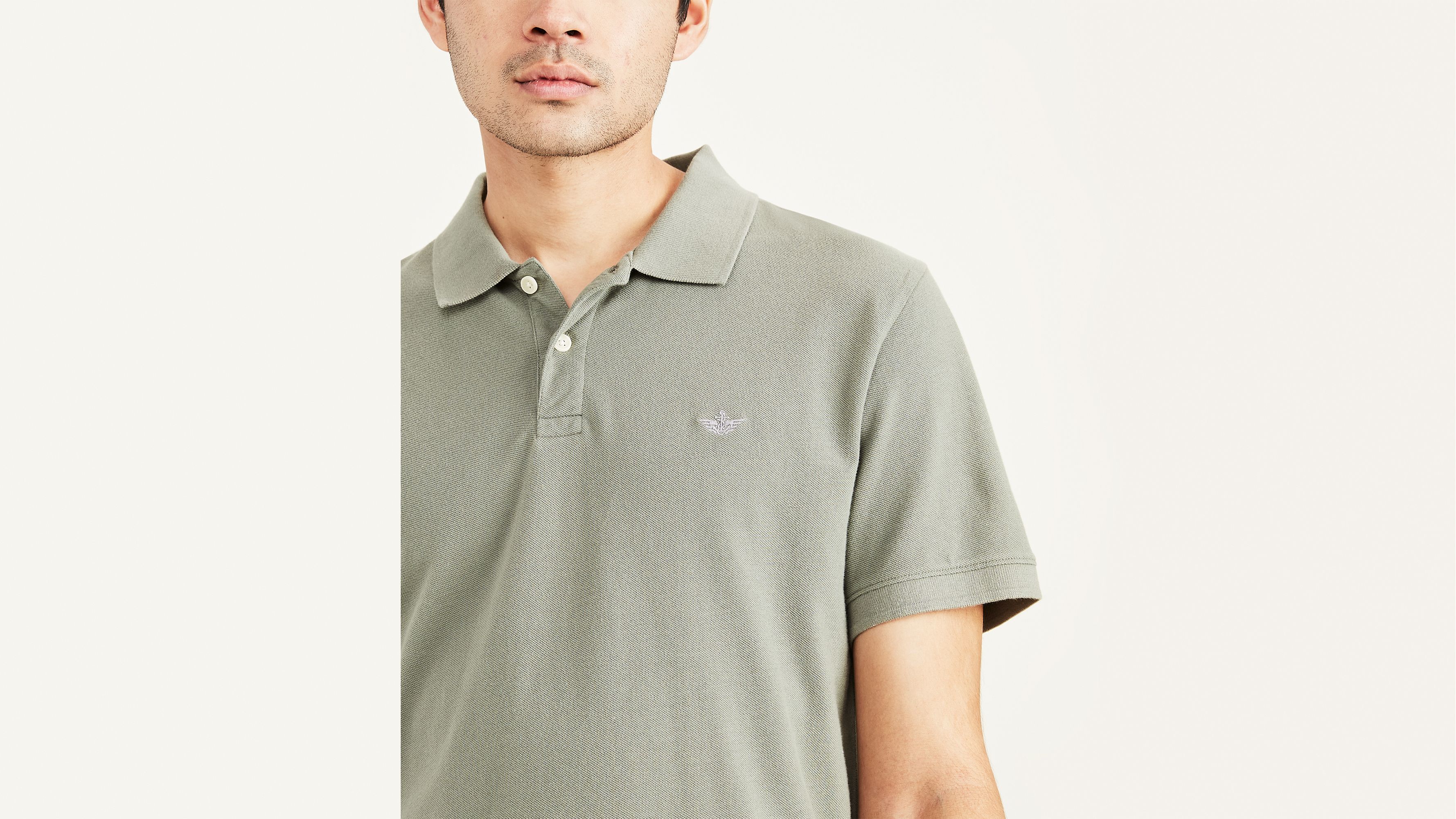 Rib Collar Polo