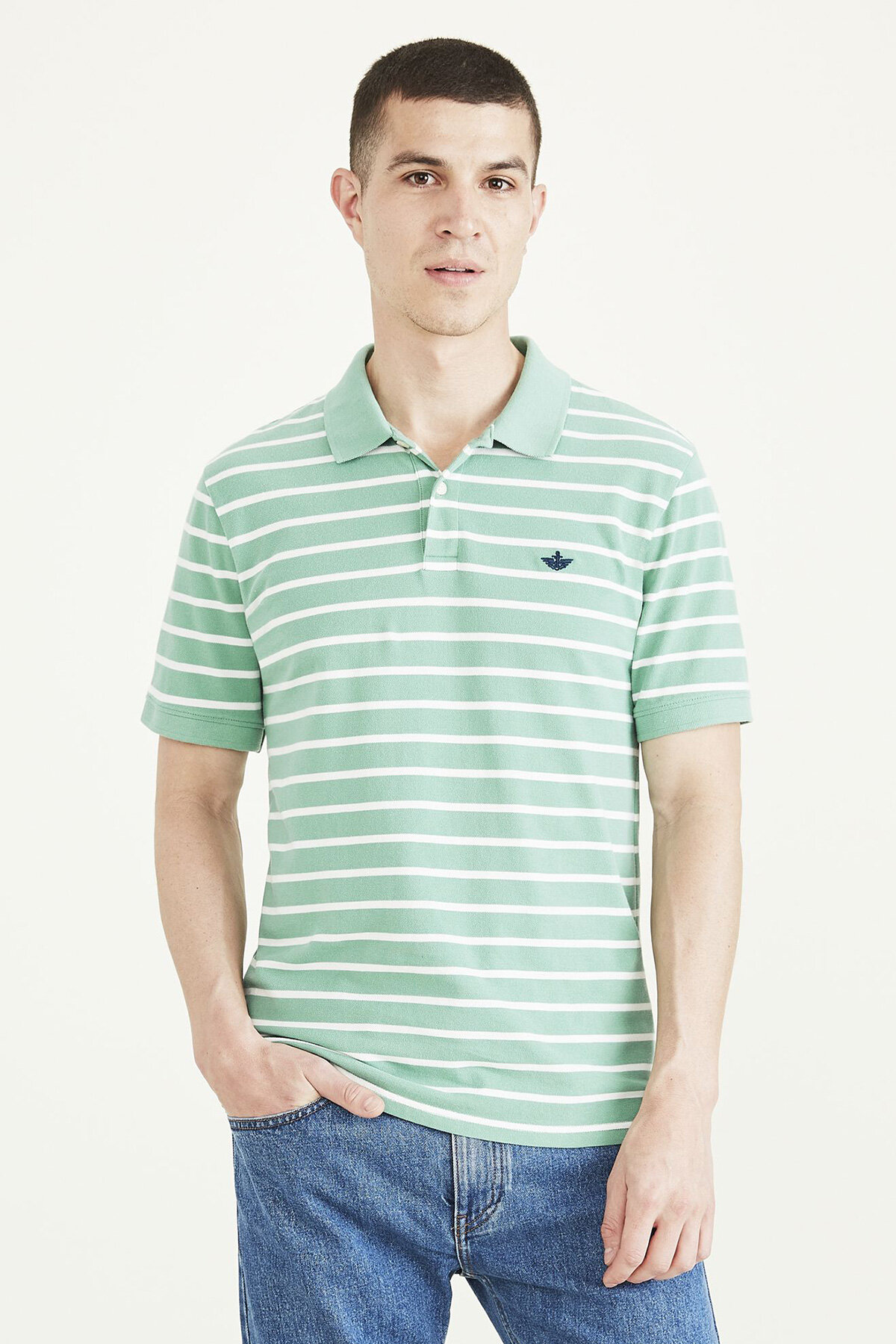 Rib Collar Polo
