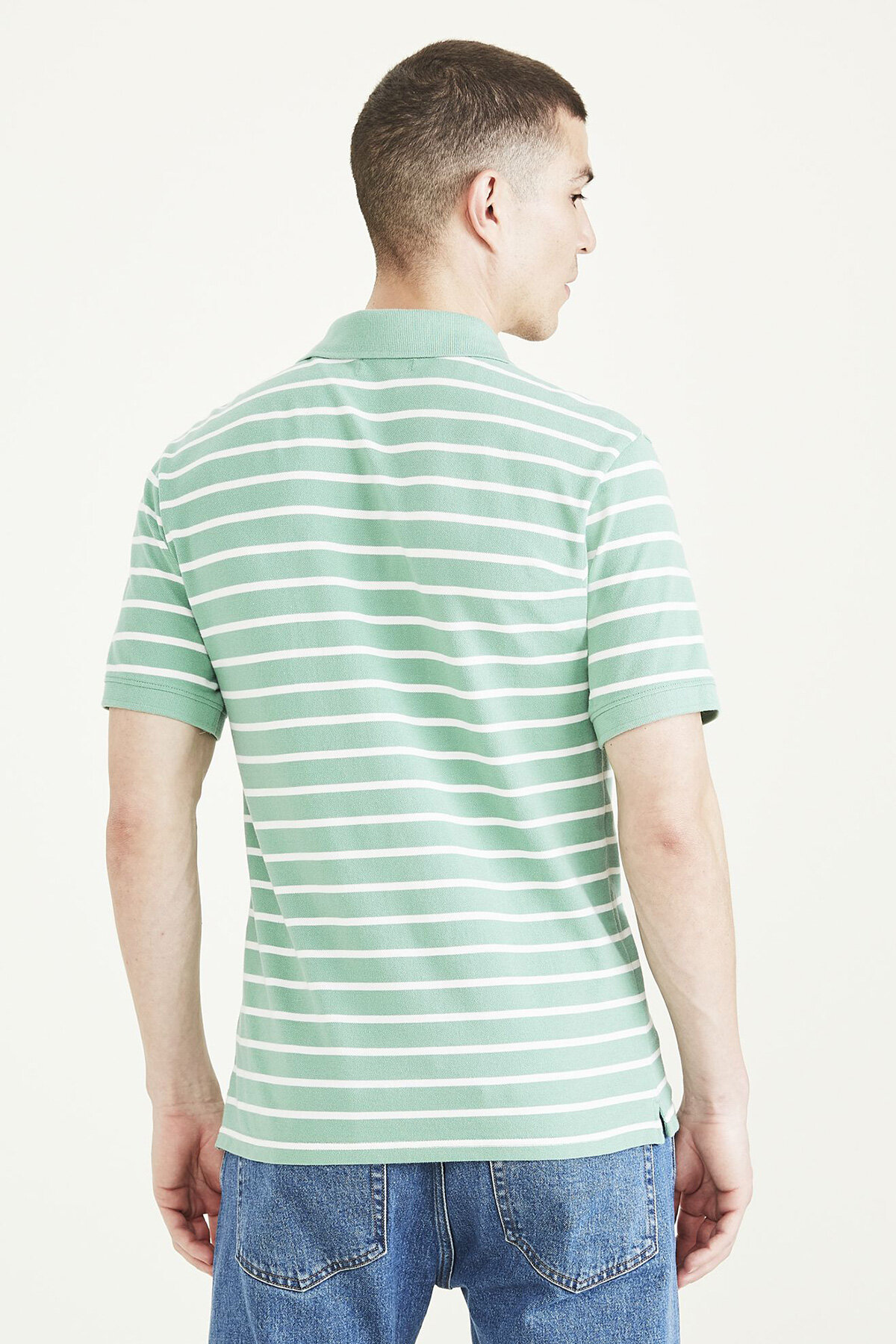 Rib Collar Polo