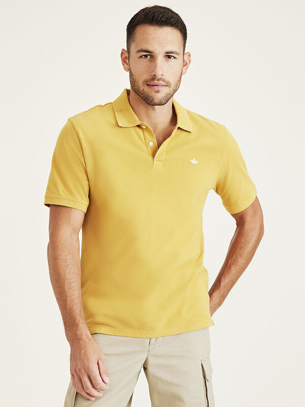 Rib Collar Polo