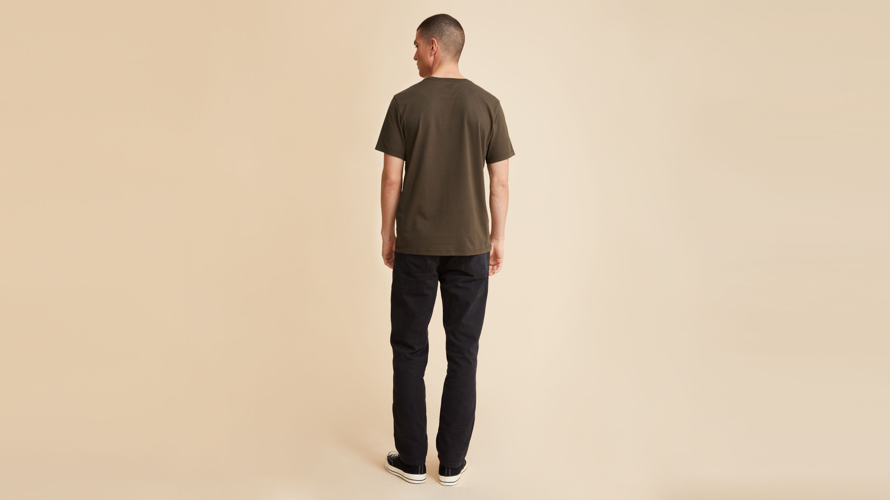 Jon Rose Chino Gd Mineral Black Btm
