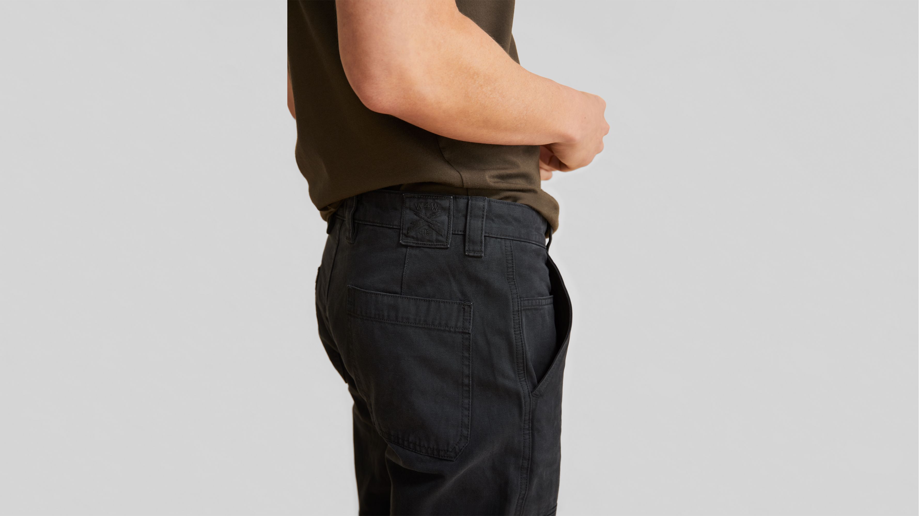 Jon Rose Chino Gd Mineral Black Btm