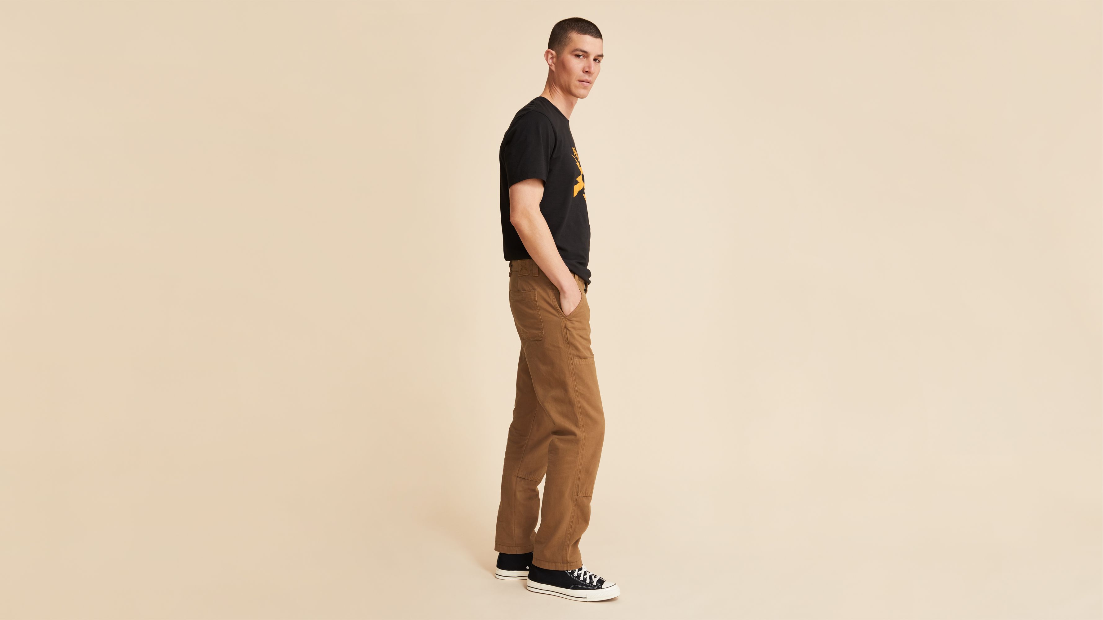Jon Rose Chino Gd Dark Ginger Btm