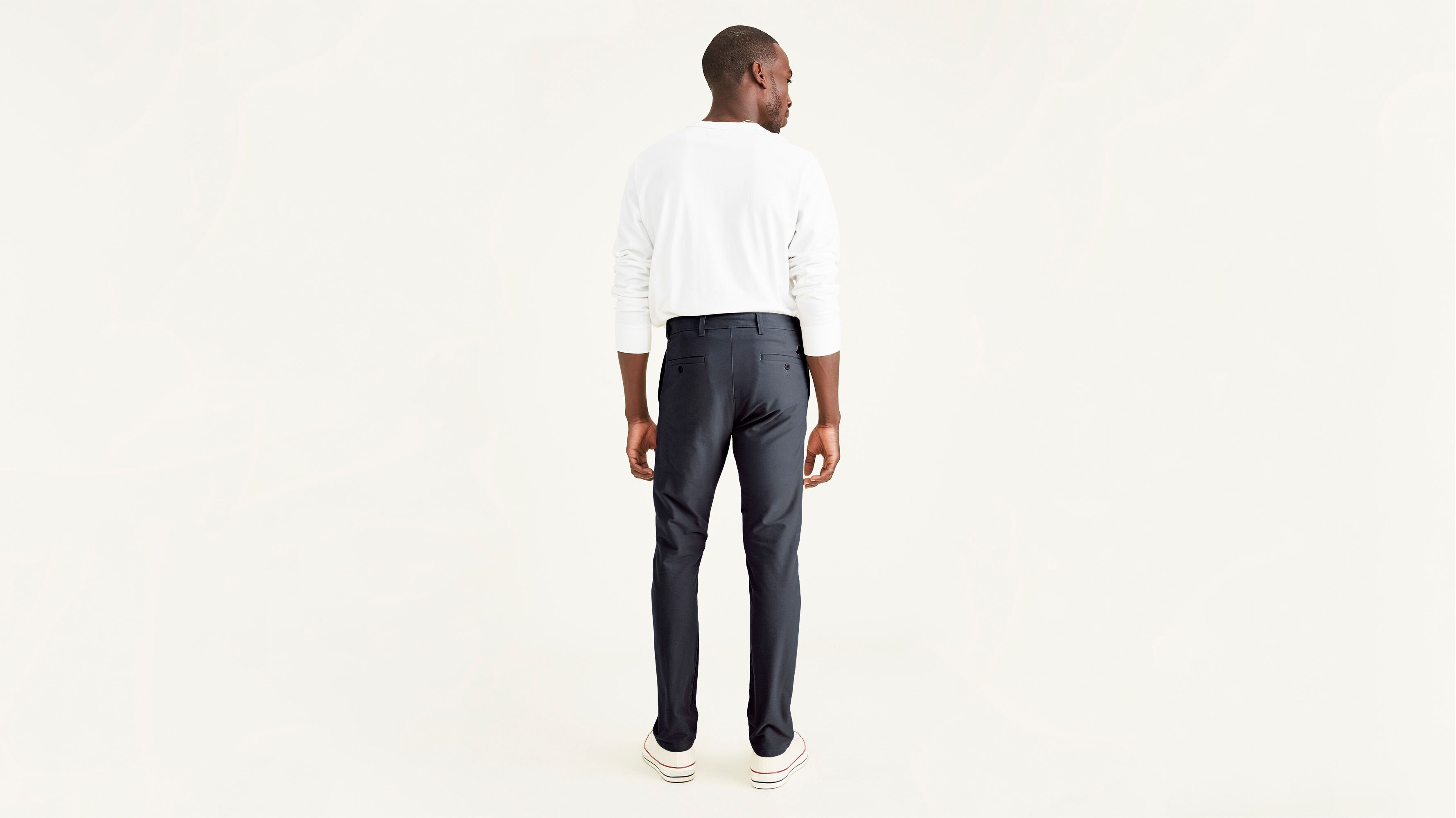 Smart 360 Comfort Knit Mavi Slim Fit Chino Pantolon