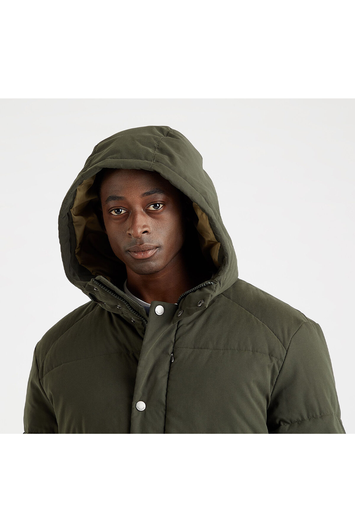 Micro Twill Barn Puffer Parka