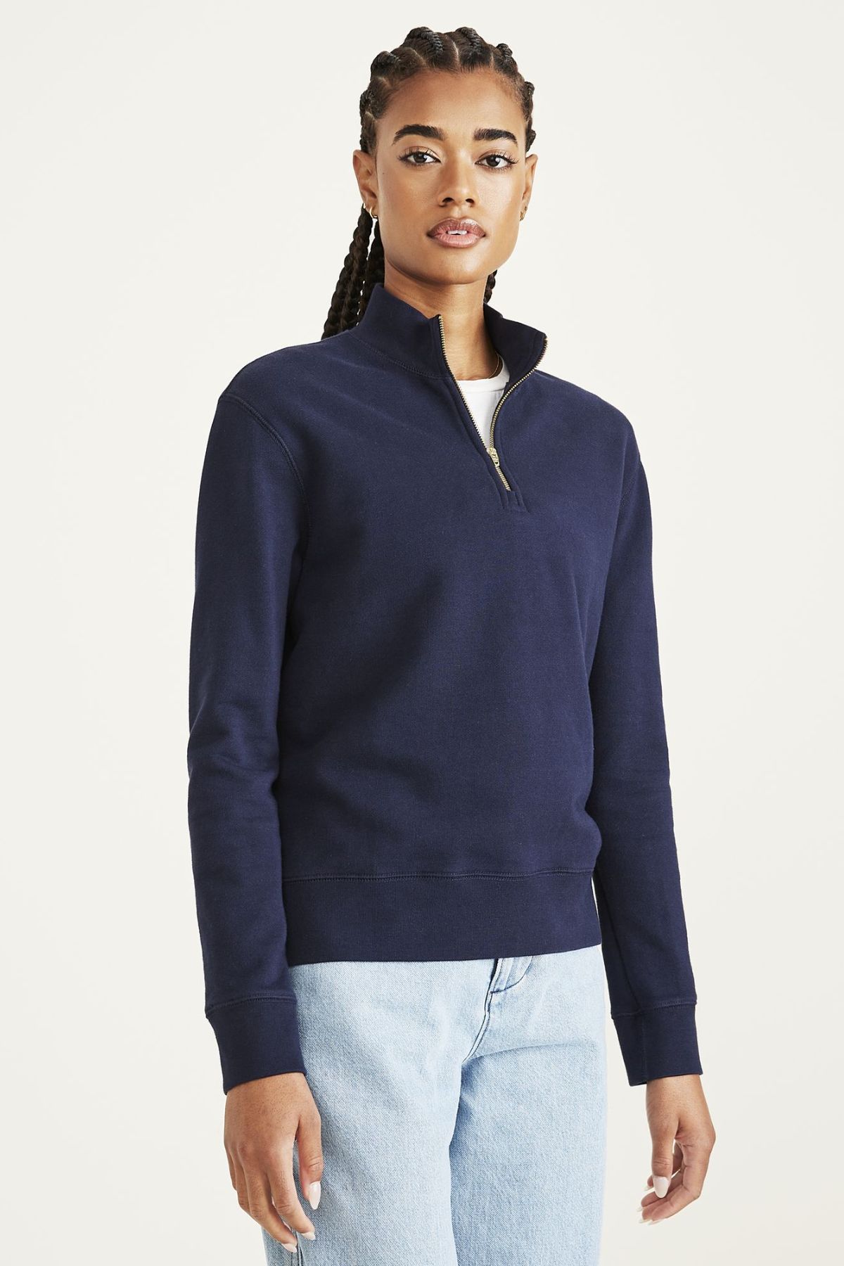 1/4 Fermuarlı Sweatshirt