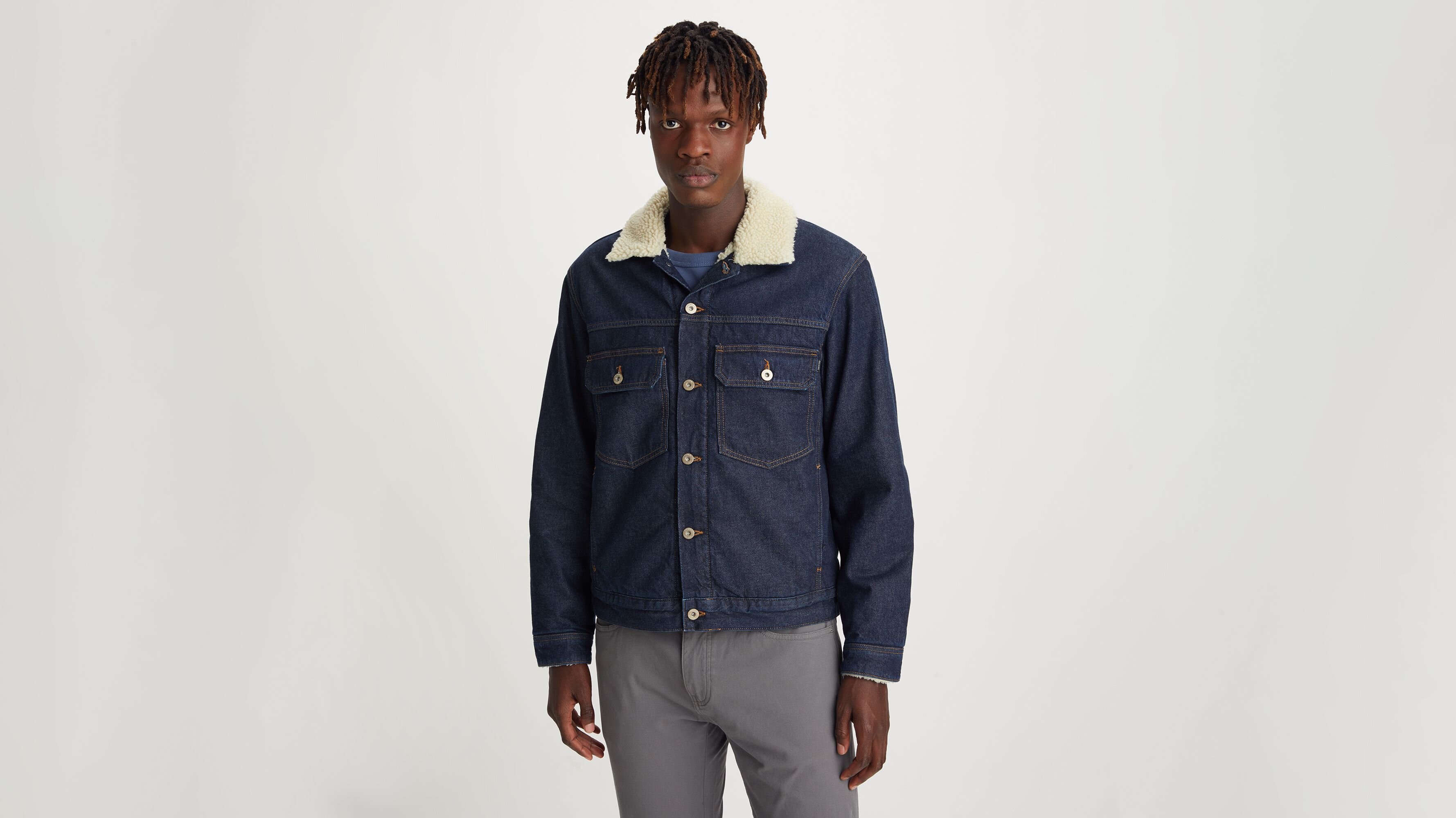 Original Sherpa Trucker Regular Fit Ceket