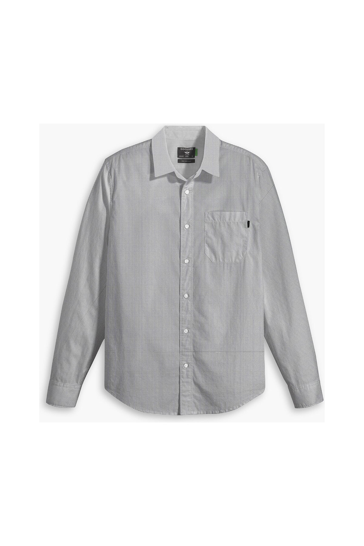 Casual Gri Gömlek, Slim Fit