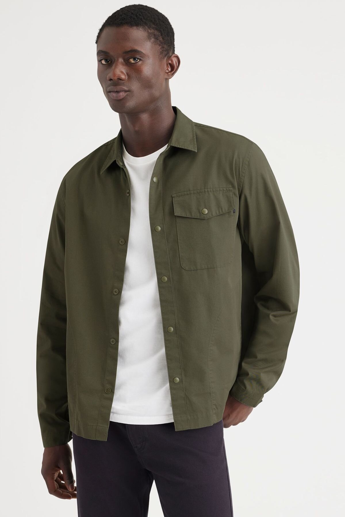 Third Layer Overshirt Relaxed Gömlek