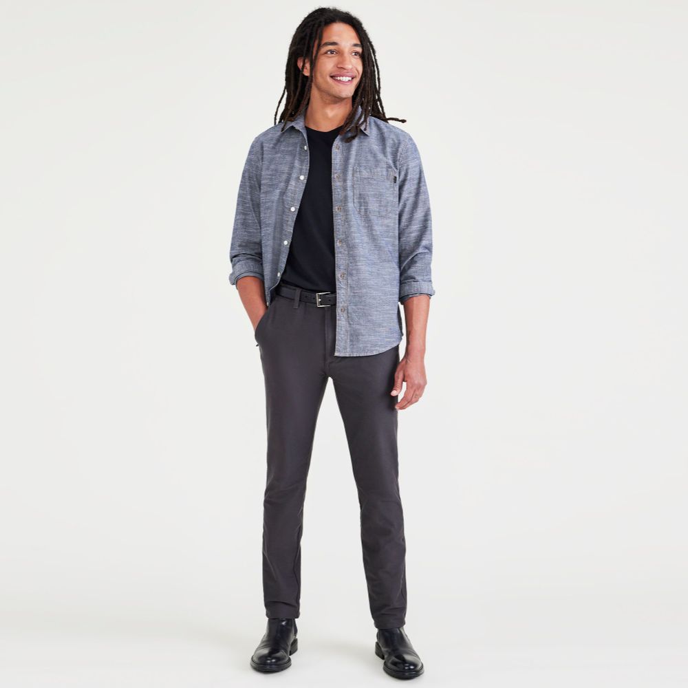 Smart 360 Comfort Knit Skinny Fit Chino Pantolon