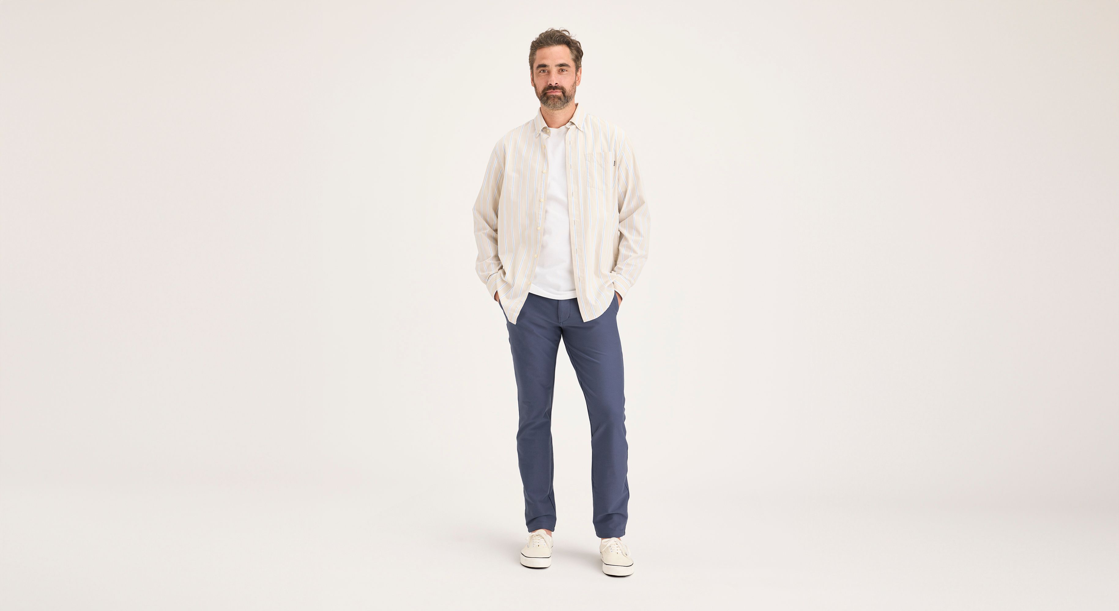 Smart 360 Comfort Knit Skinny Fit Chino Pantolon