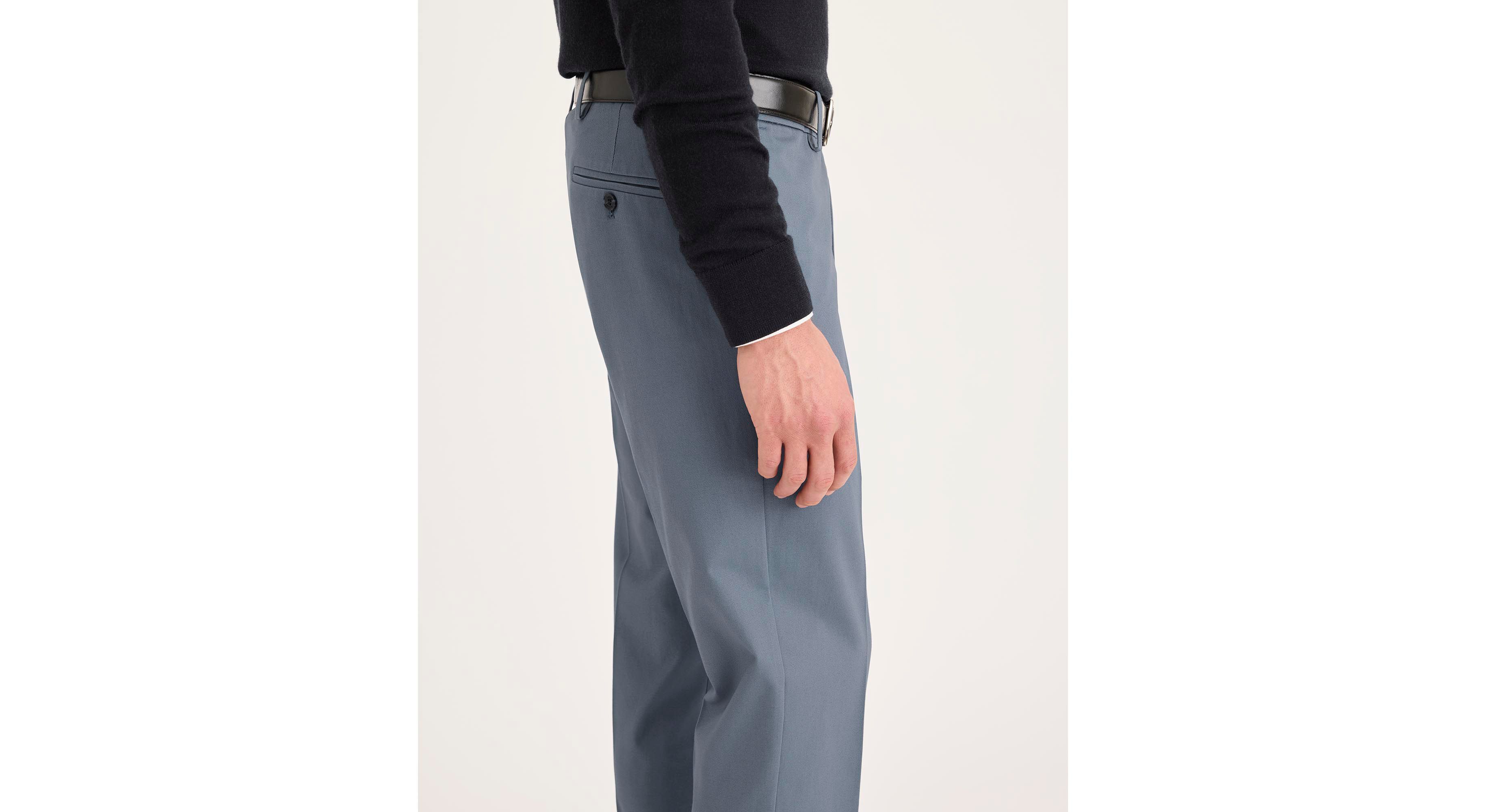 Signature Stain Defender Slim Fit Pantolon