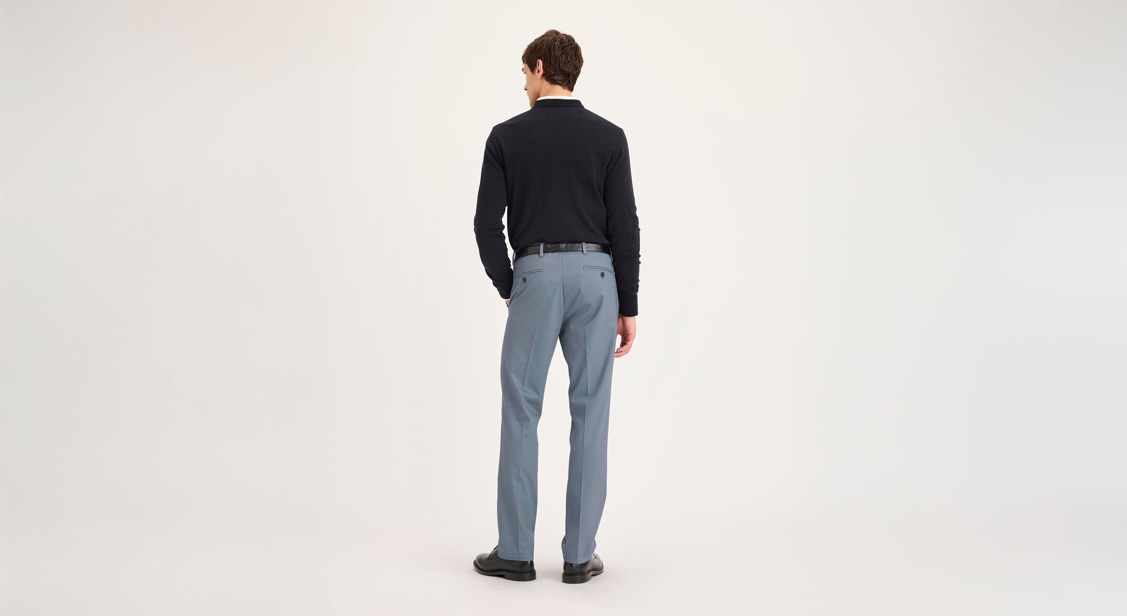 Signature Stain Defender Slim Fit Pantolon