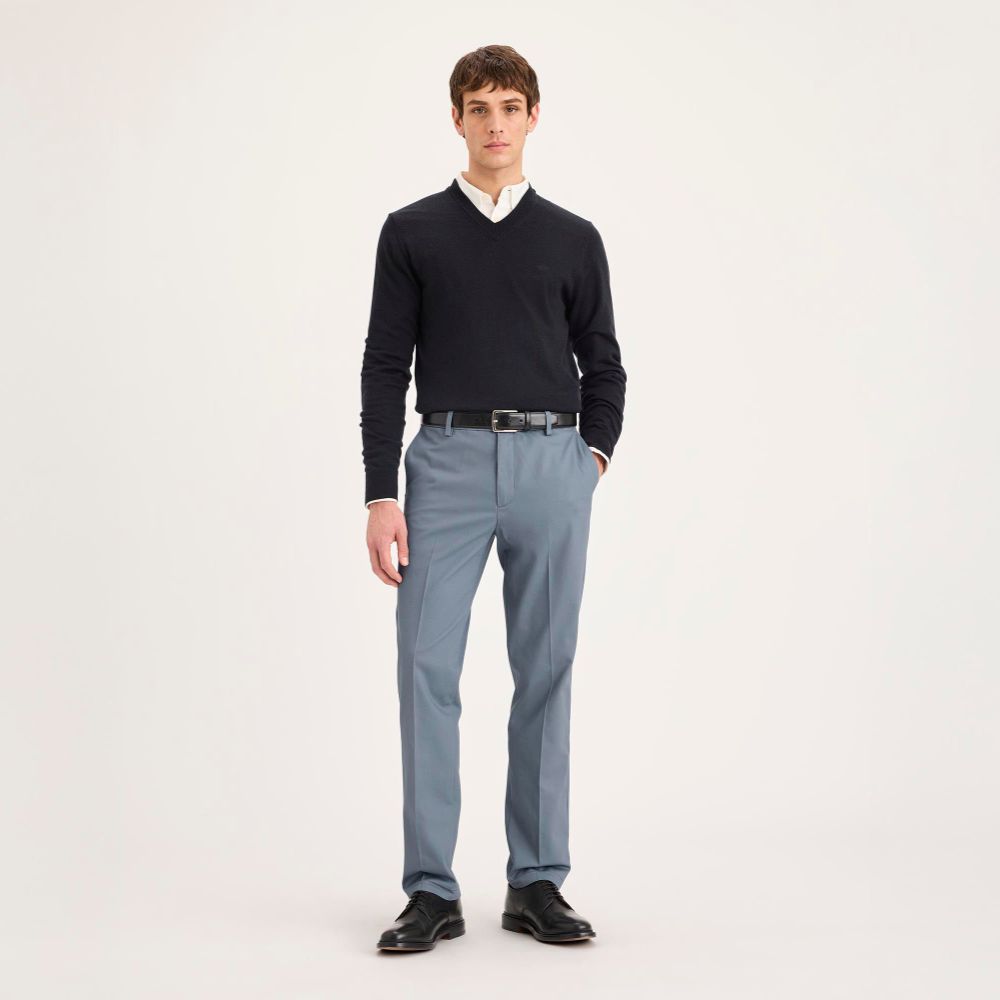 Signature Stain Defender Slim Fit Pantolon