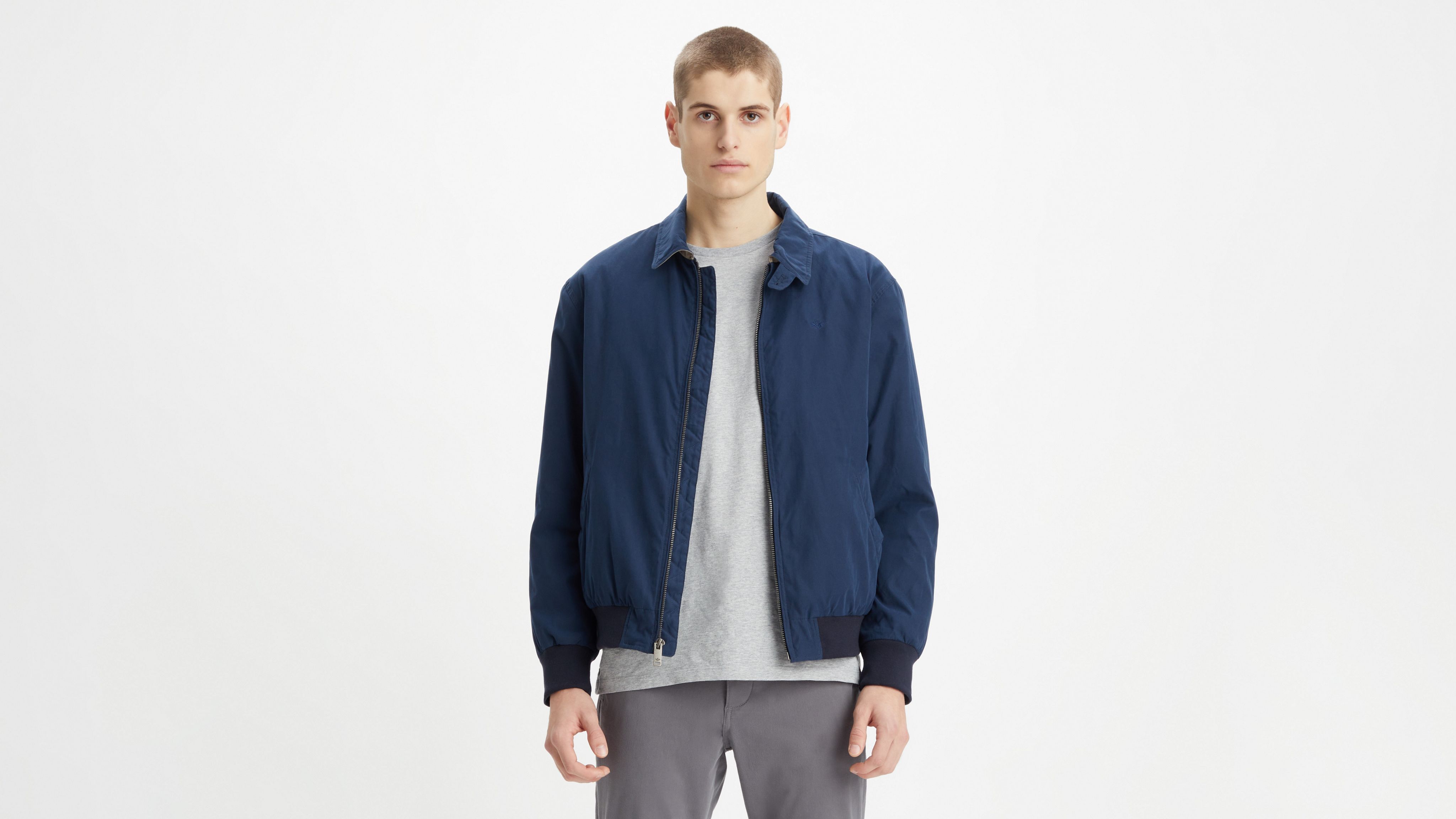 Microtwill Bomber Ceket Mont