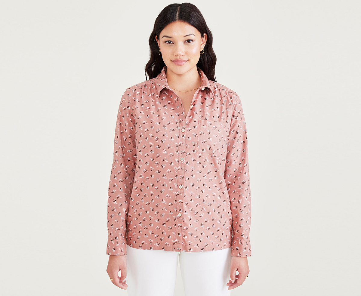 Favorite Button Up Renkli Gömlek Relaxed Fit