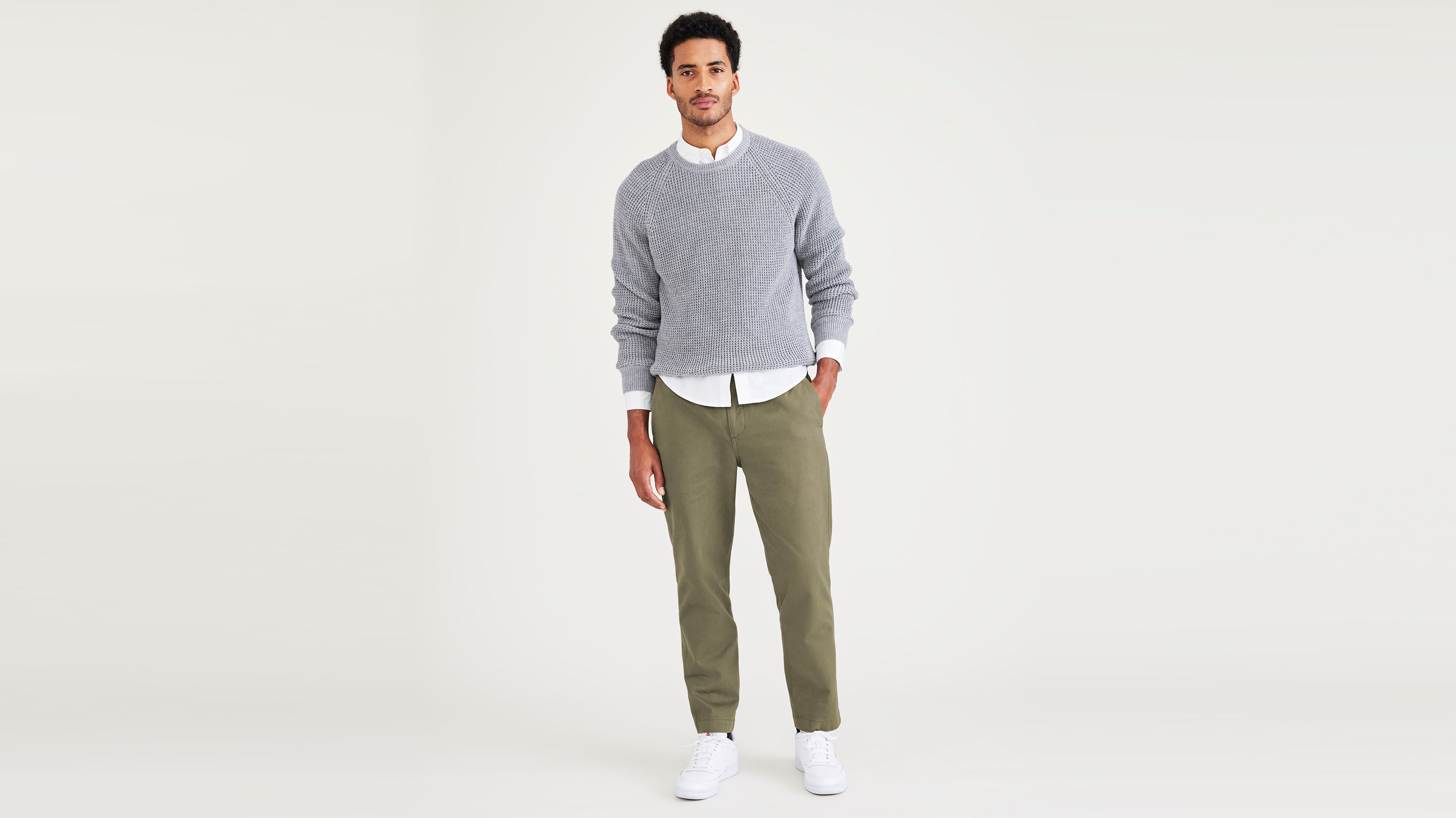 Cali Khaki Pullon Yeşil Pantolon