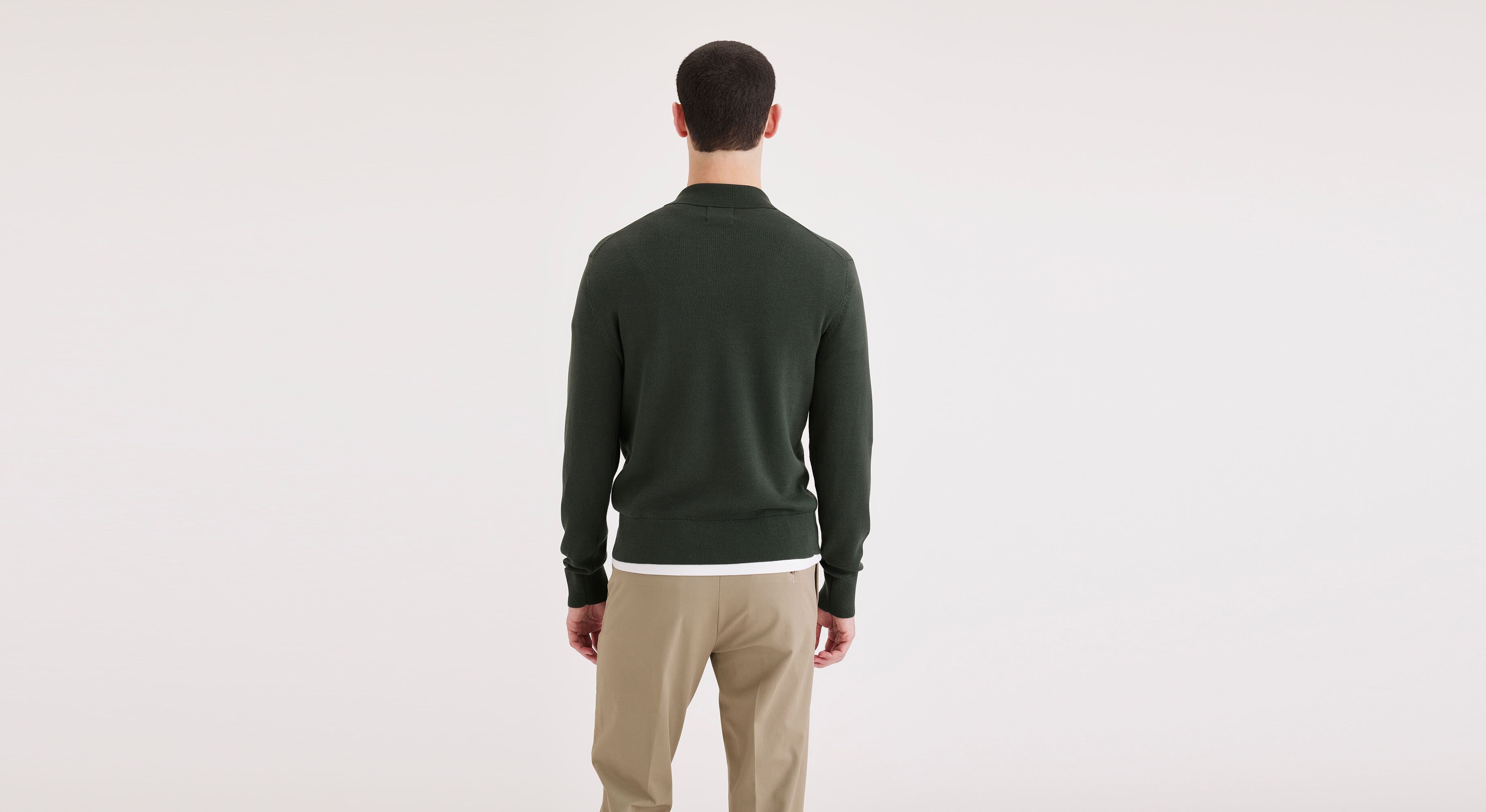 Uzun Kollu Polo Yaka Kazak