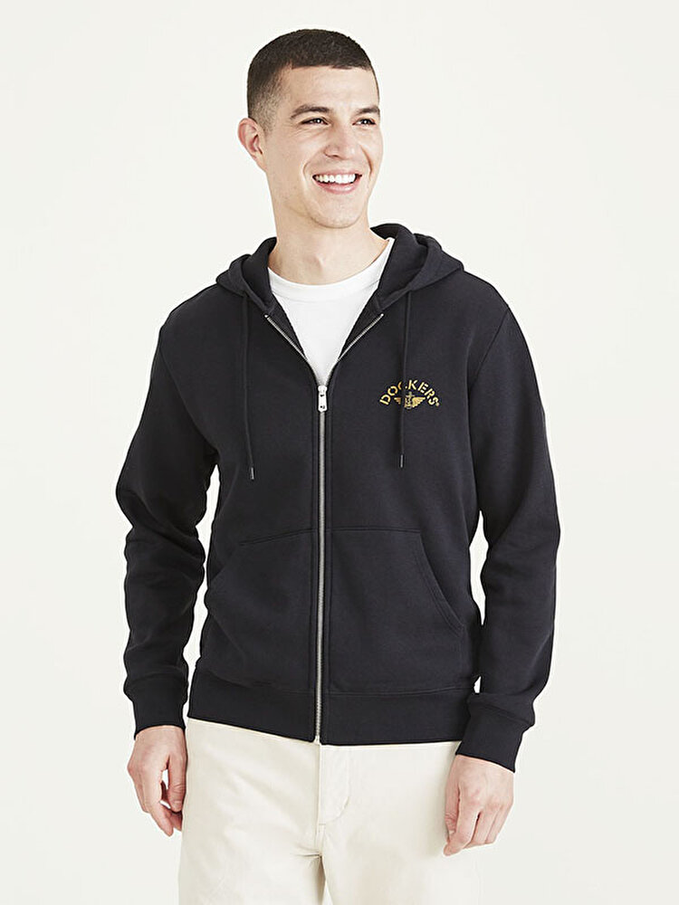 Dockers full zip sweater discount