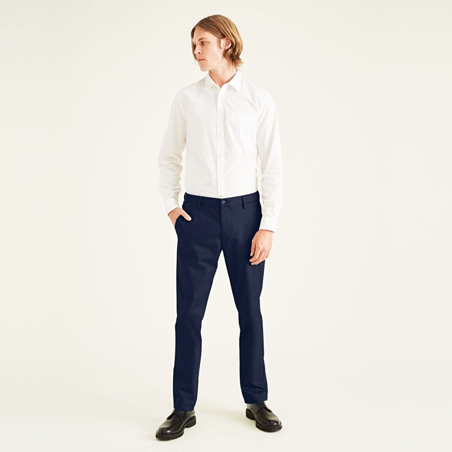 Dockers Men's Chino Signature Stain Defender Slim Creased
