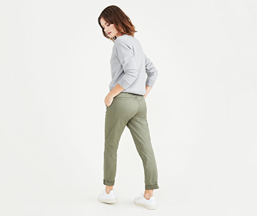 Weekend Chino Yeşil Slim Fit Pantolon