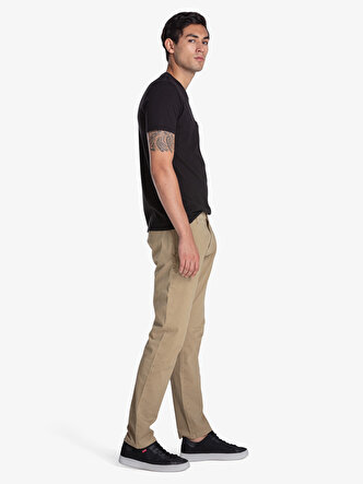 Smart 360 Flex Bej Ultimate Skinny Fit Chino Pantolon