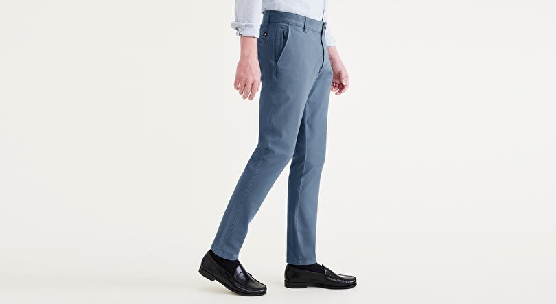 Smart 360 Flex Lacivert Ultimate Skinny Fit Chino Pantolon