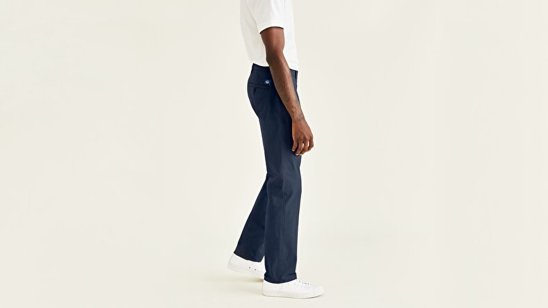 Smart 360 Flex Lacivert Ultimate Straight Fit Chino Pantolon