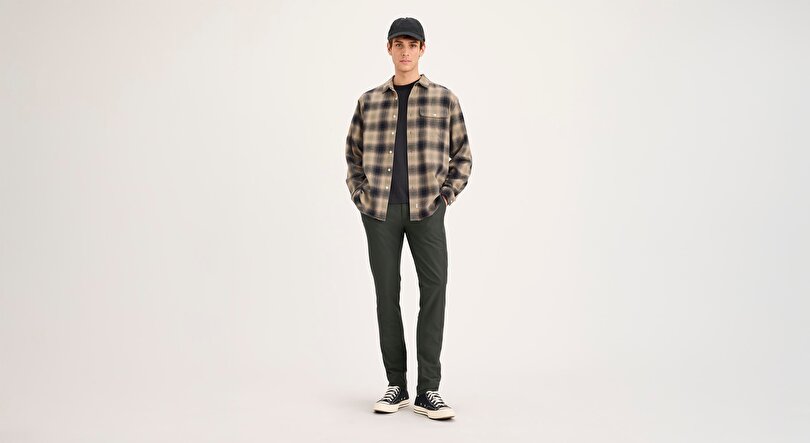 Smart 360 Comfort Knit Skinny Fit Chino Pantolon