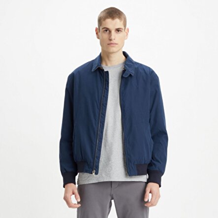 Microtwill Bomber Ceket Mont