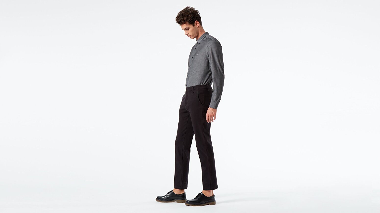 Smart 360 Flex Siyah Workday Slim Fit Pantolon