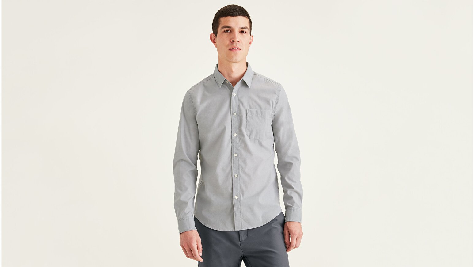 Washed Poplin Dobby Gömlek
