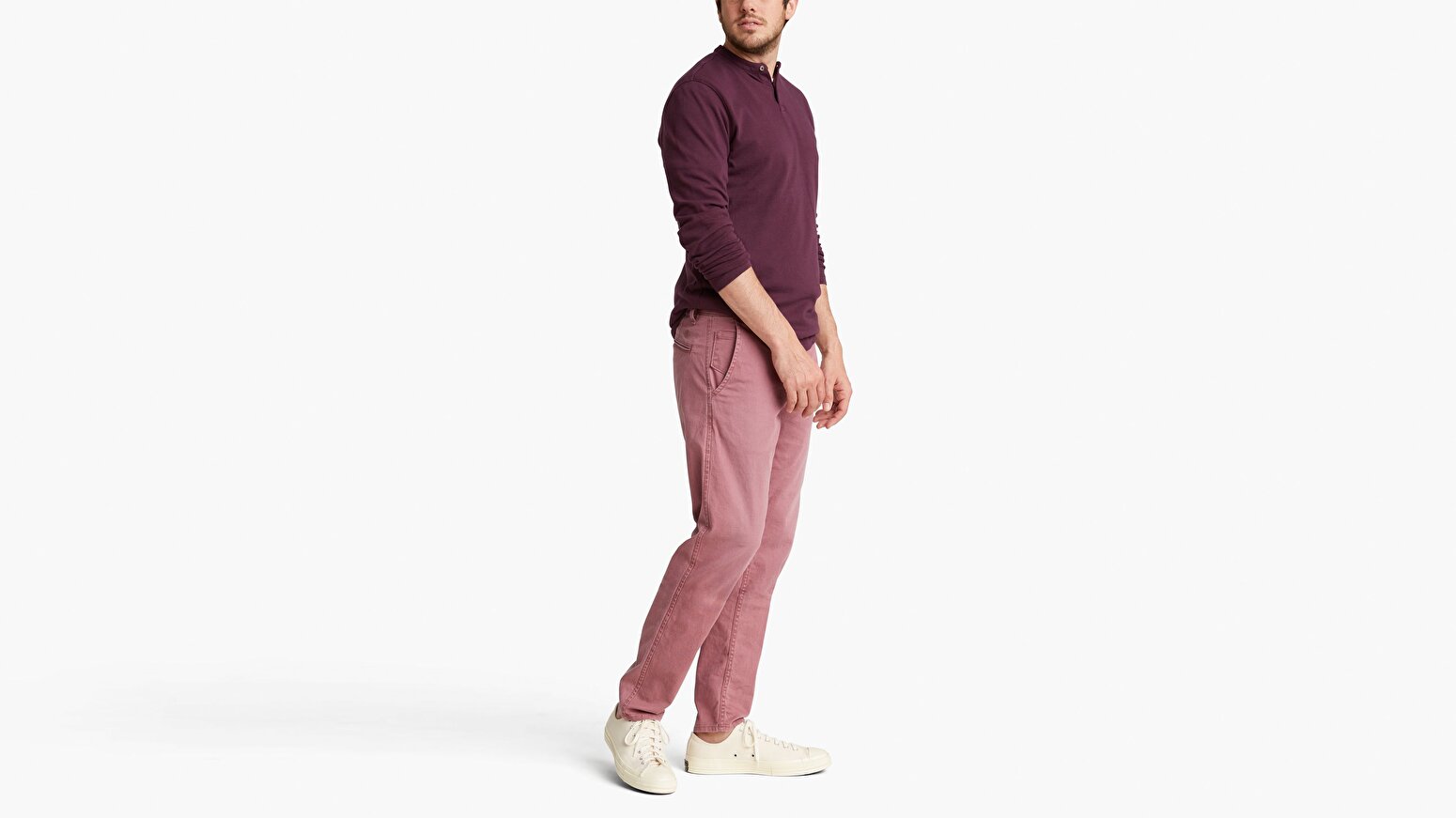 Waterless® Sustainable Alpha Khaki, Tapered Fit Pantolon