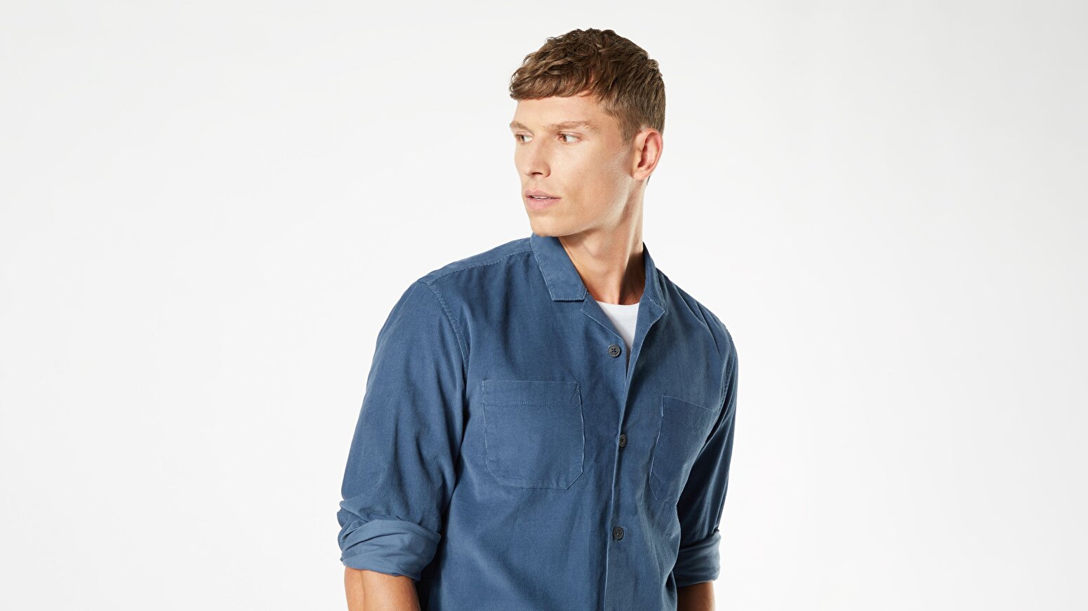 Notched Collar Ceket Gömlek
