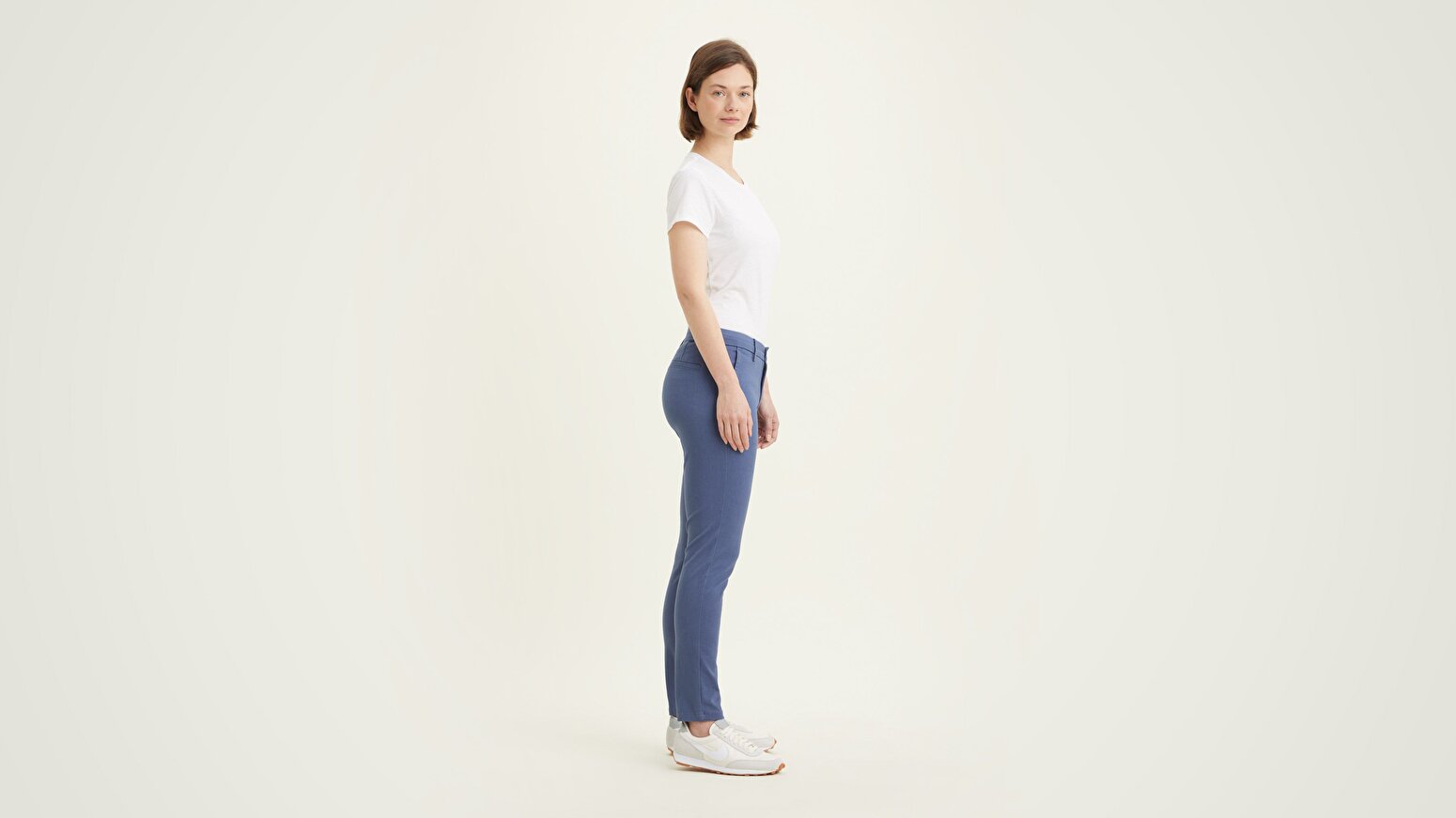 Weekend Chino Lacivert Skinny Fit Pantolon