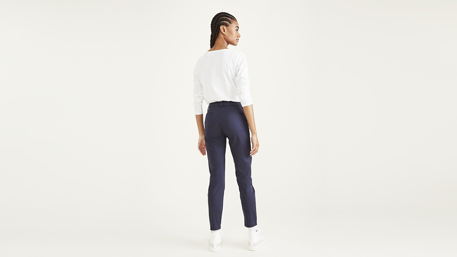 Weekend Chino Lacivert Skinny Fit Pantolon