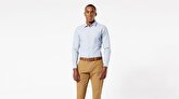 Slim Fit 2 Button Collar Erkek Gömlek