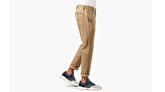 Wrinkle Free Kahverengi Signature Slim Fit Pantolon