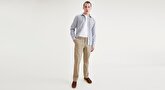 Smart 360 Flex Bej Ultimate Slim Fit Chino Pantolon, Lightweight