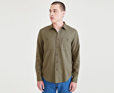 Work Shirt Yeşil Gömlek